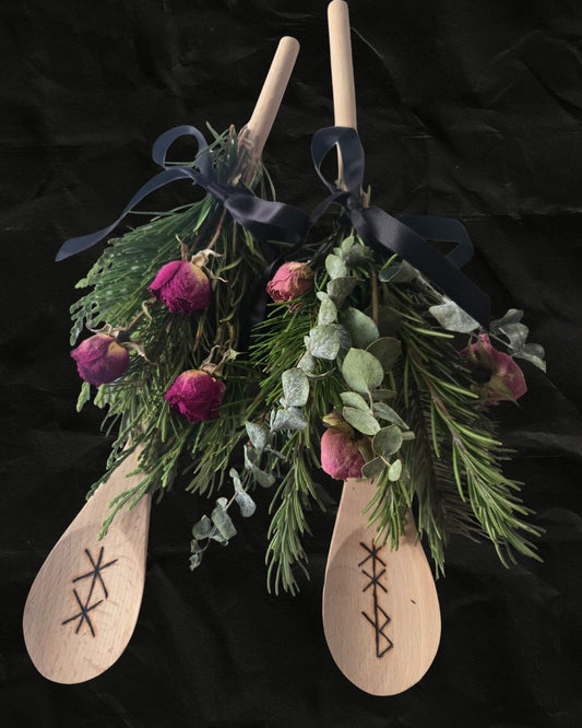 Runes Spoons- Kitchen Witchery