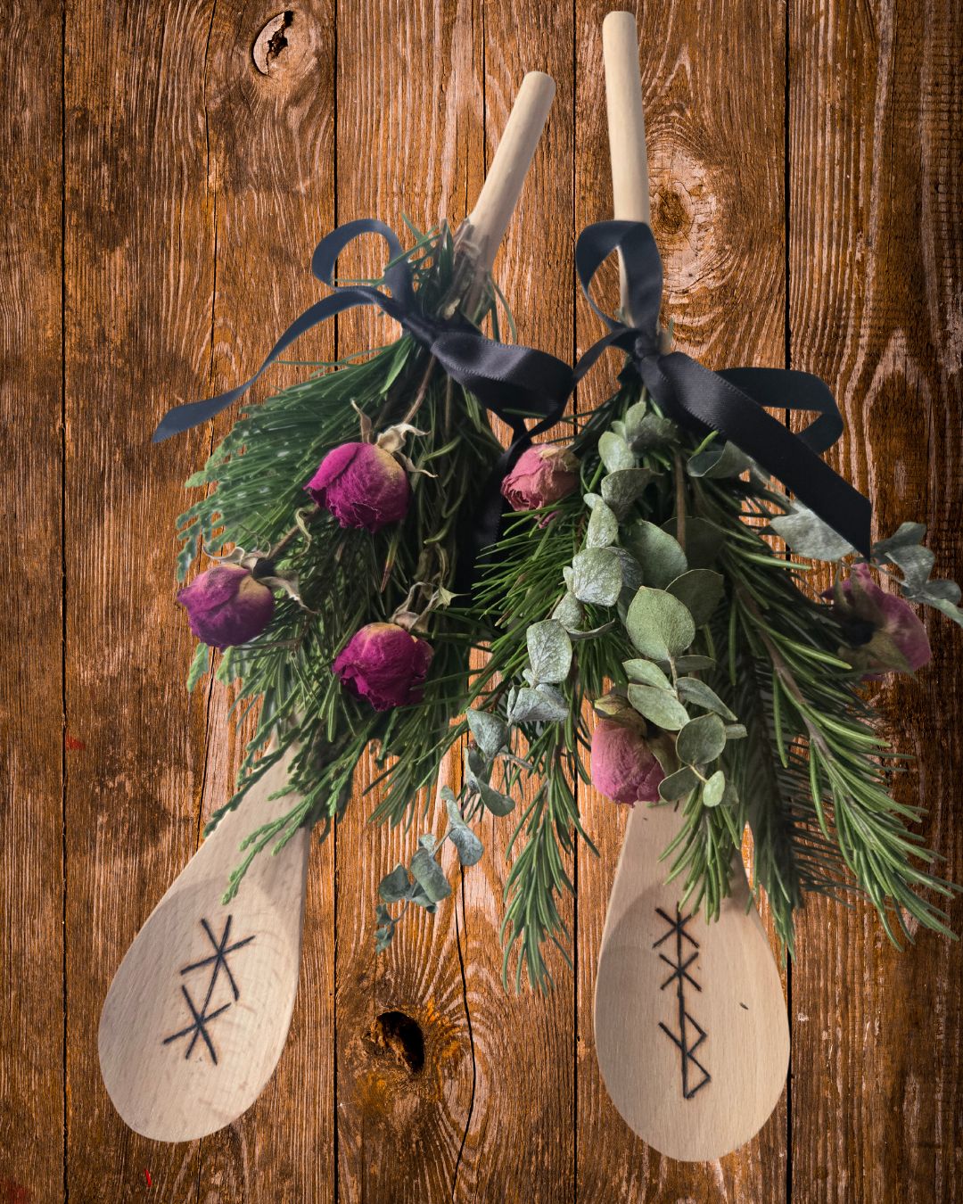 Runes Spoons- Kitchen Witchery