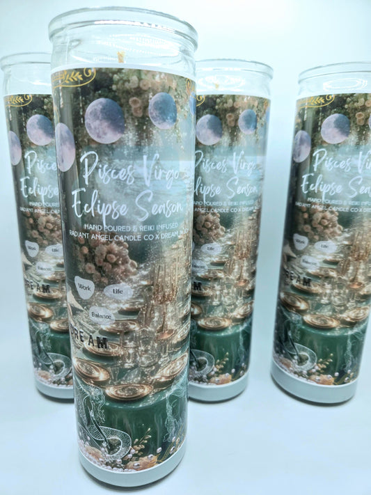 The 2024-2027 Pisces/Virgo Eclipse Season Guide and Candle Box Set