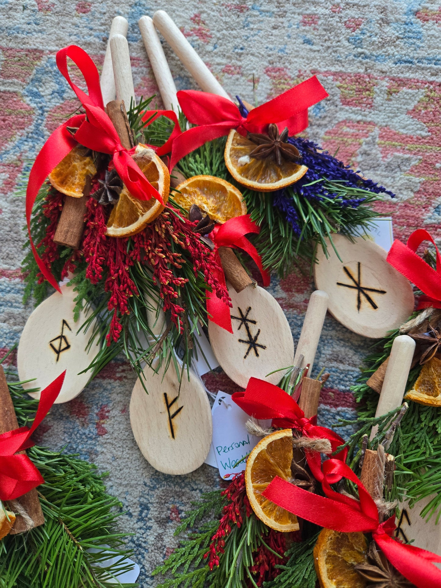 Runes Spoons- Kitchen Witchery