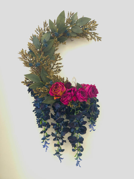Forest Fairy Moon Wreath