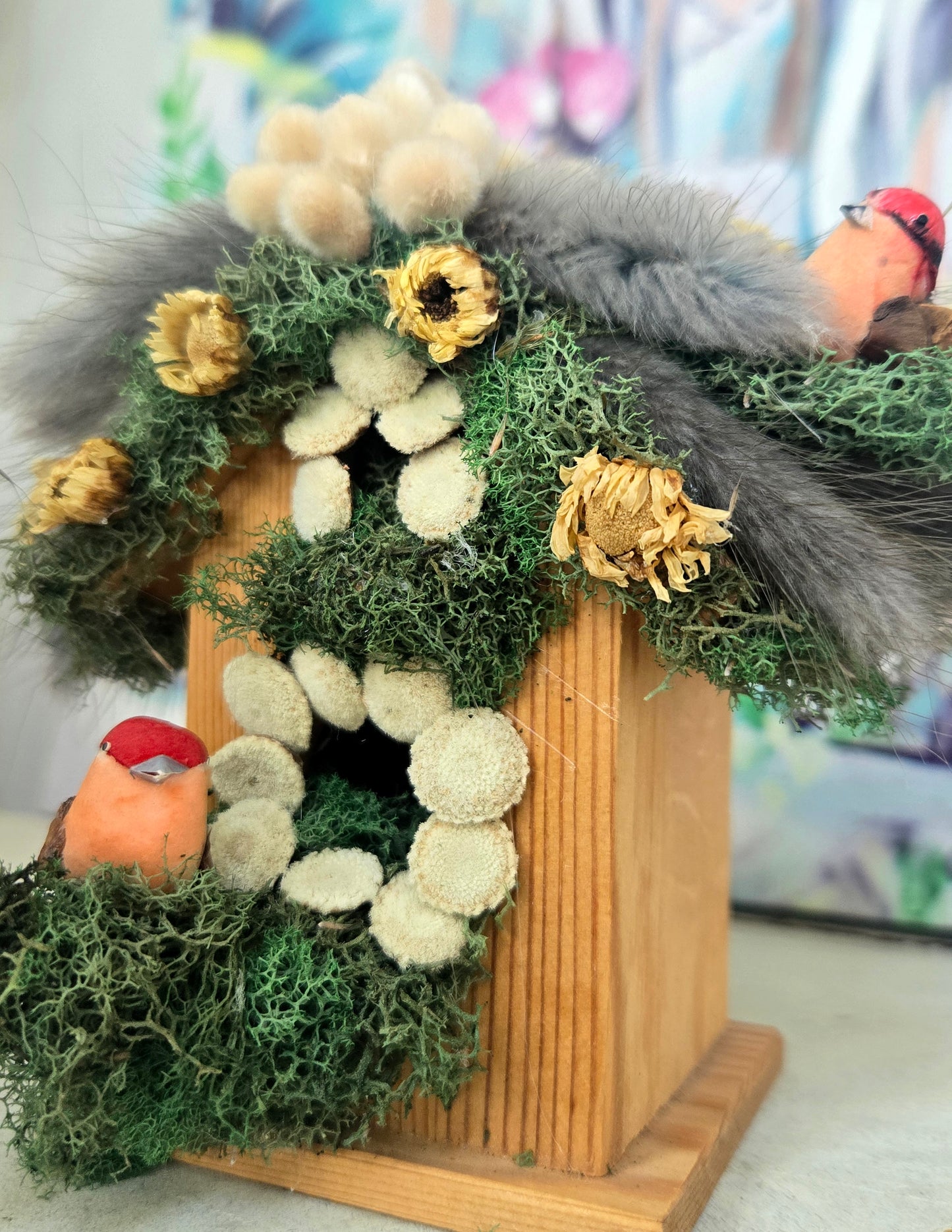 The Dew Drop Inn Mini Birdhouse