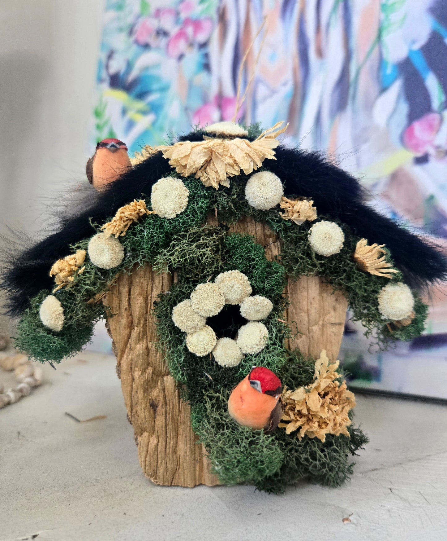 The Fern Hollow Hideaway Inn- Mini Birdhouse