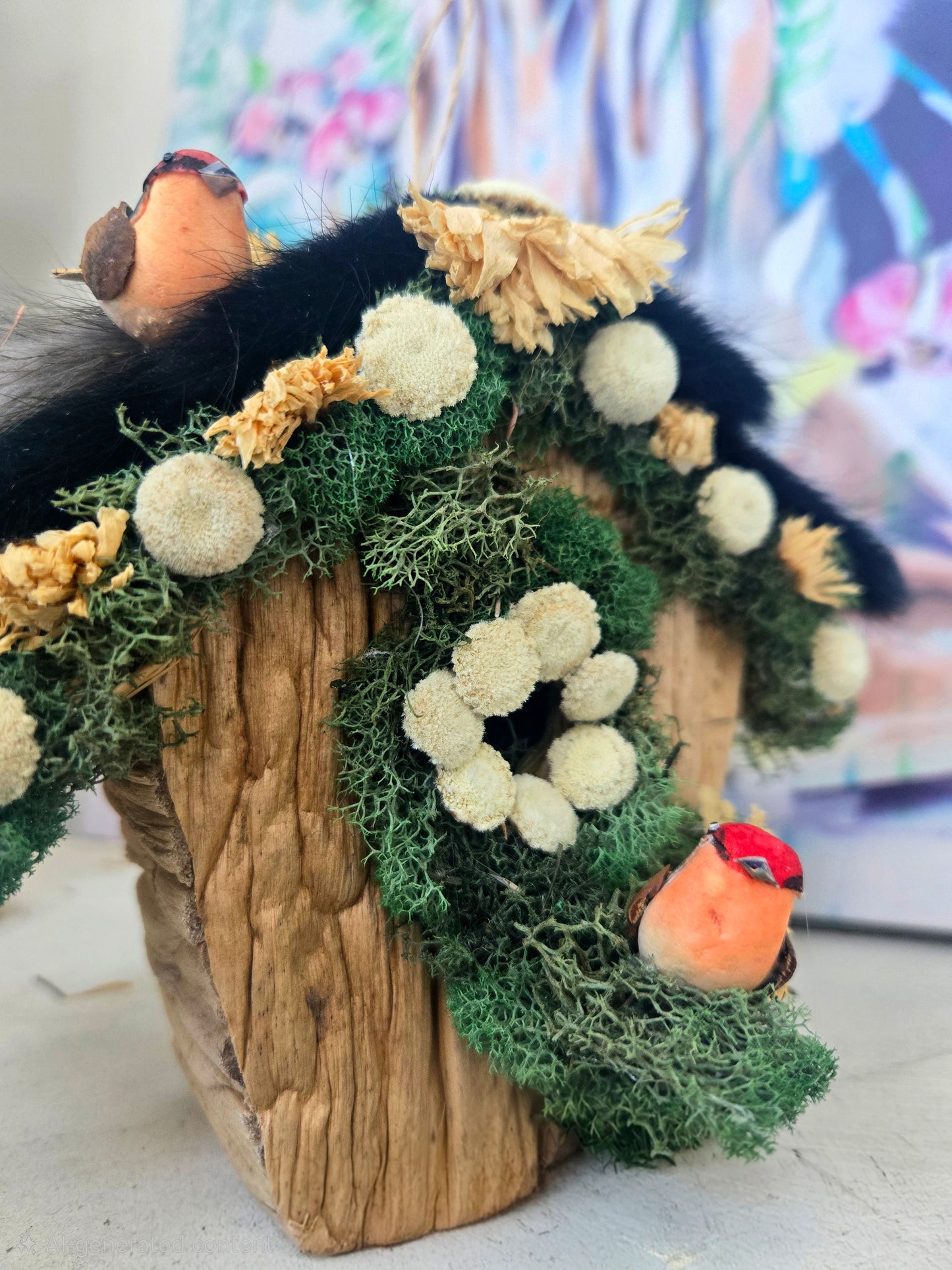 The Fern Hollow Hideaway Inn- Mini Birdhouse