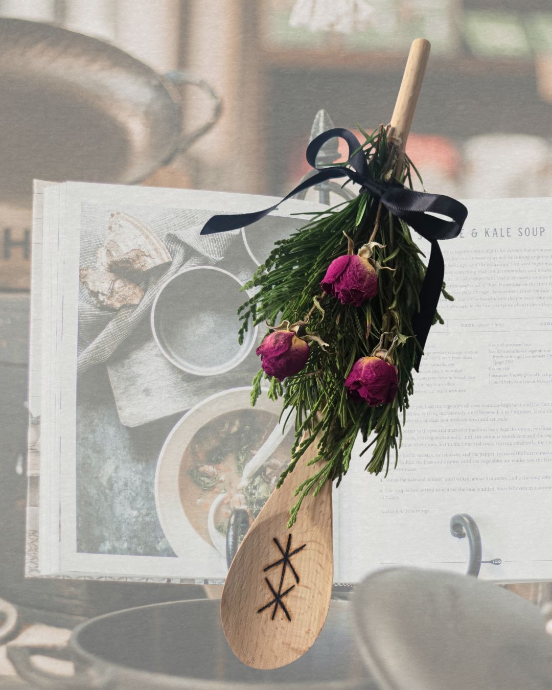 Runes Spoons- Kitchen Witchery