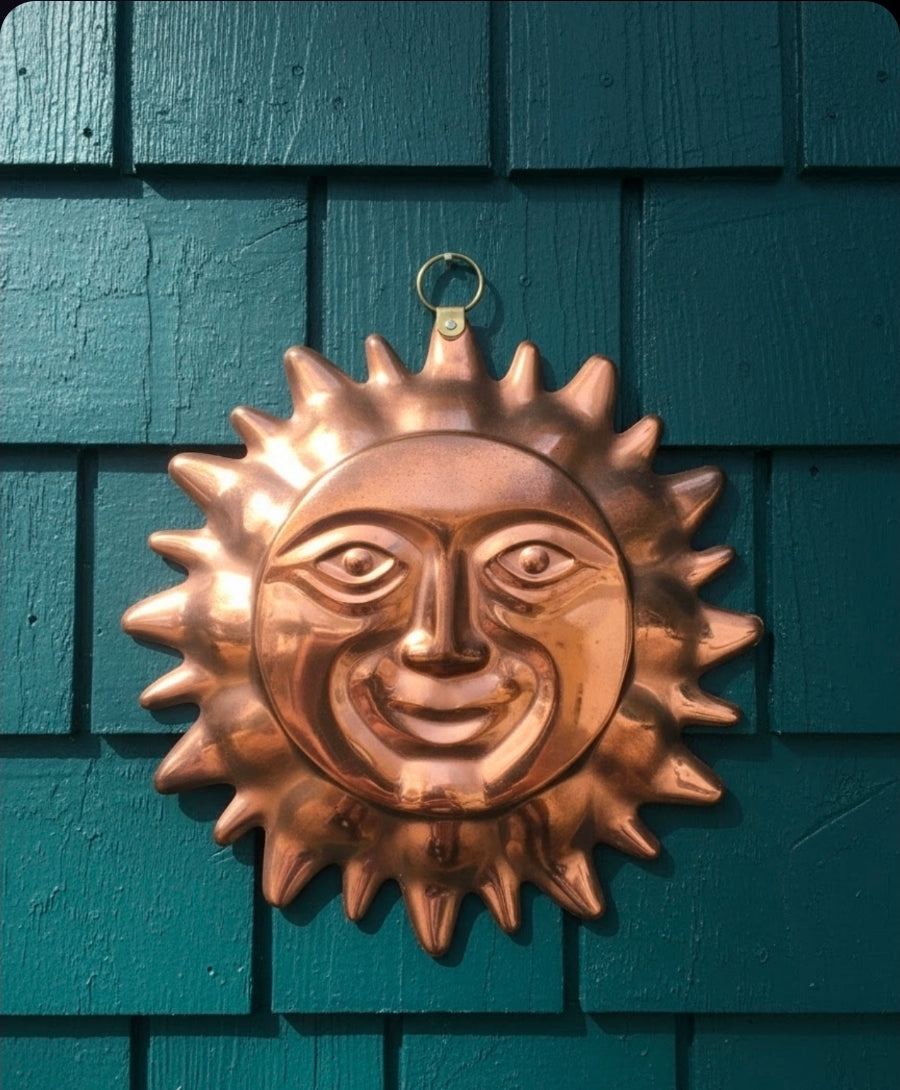 Vintage Copper Sun