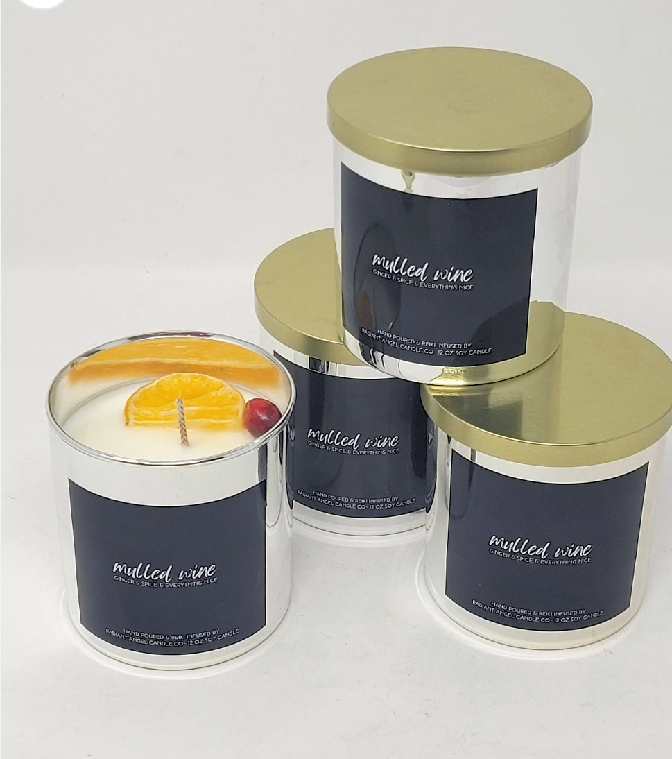 Aspen Pine Scented Soy Christmas Candle