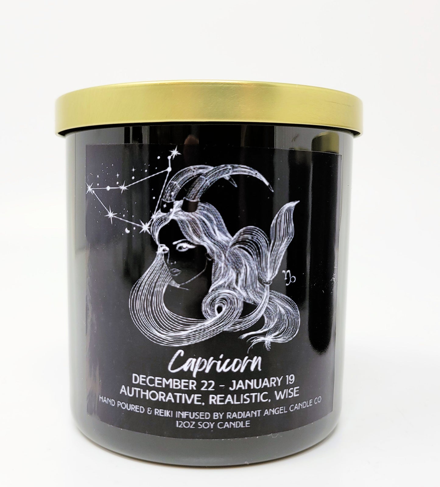 The Zodiac Goddess Line- Scented Crystal Candles