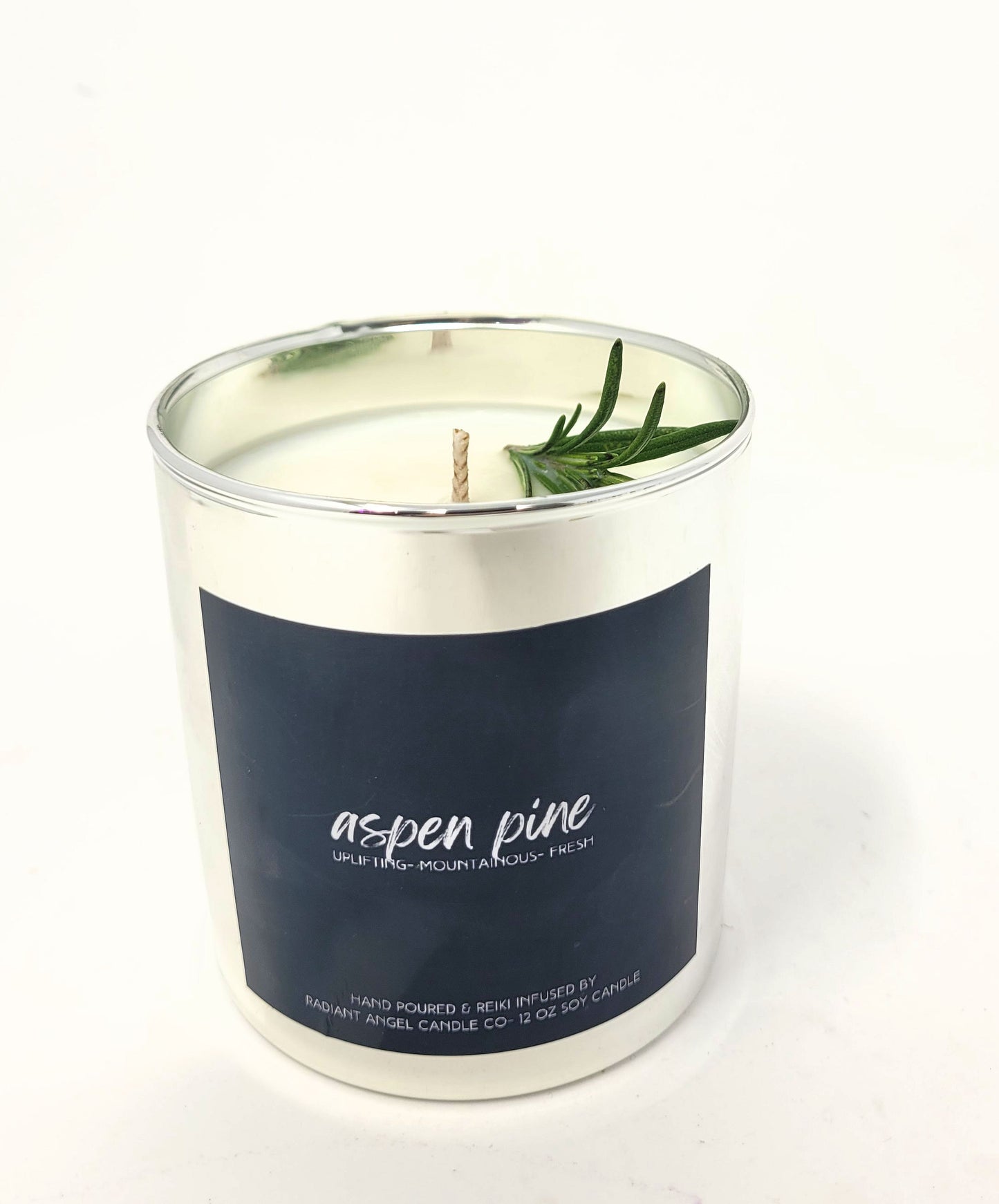 Aspen Pine Scented Soy Christmas Candle